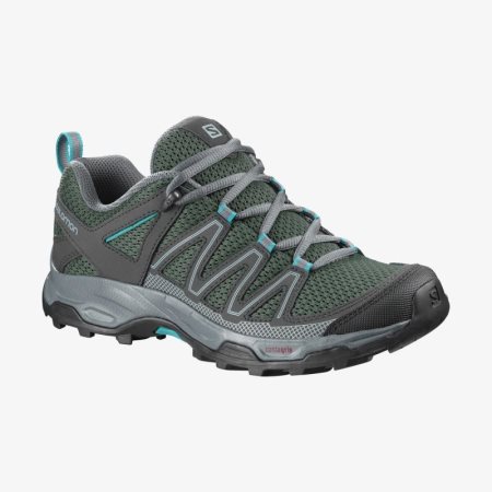 Salomon PATHFINDER Wanderschuhe Damen Olivgrün [4WBK-O]
